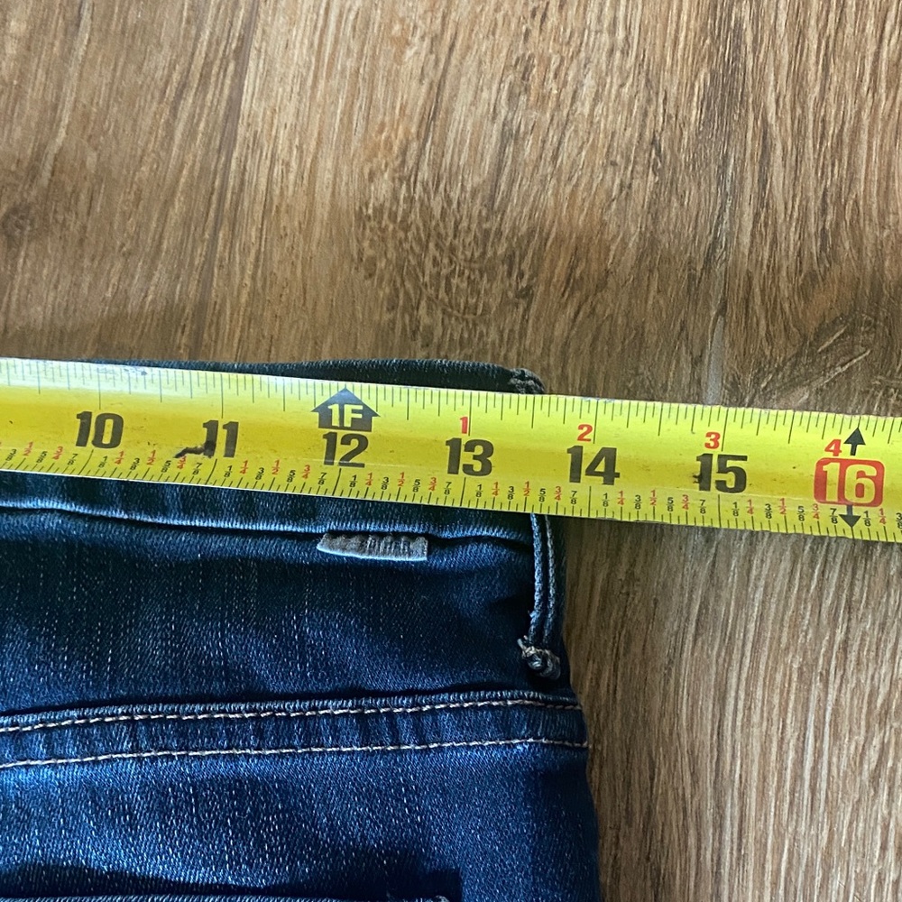 MOTHER Mother High Waisted Looker Ankle Looker Fray Night Owl Size 27 - Picture 11 of 14